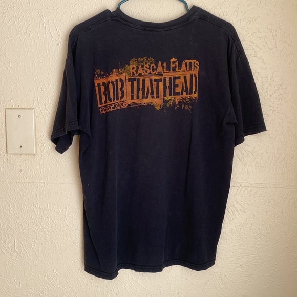 Rascal Flats Bob That Head 2008 Concert Tour Tee - Picture 3 of 3